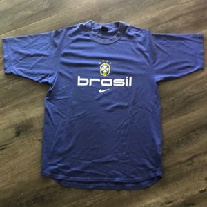 NIKE Vintage Brazil World Cup 2002 T-Shirt